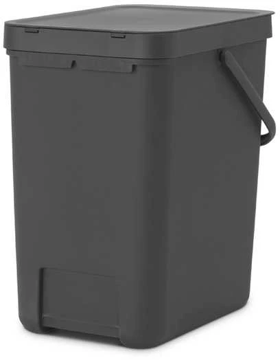 Brabantia Sort & Go talpykla 25 l tamsiai pilka