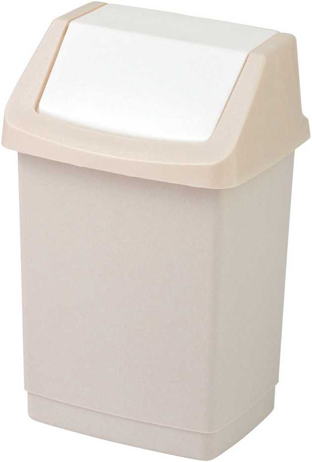 Šiukšliadėžė Curver Click-It 4043 / R004086, šviesiai ruda sp., 15 l, 43.8 cm x 23.5 cm