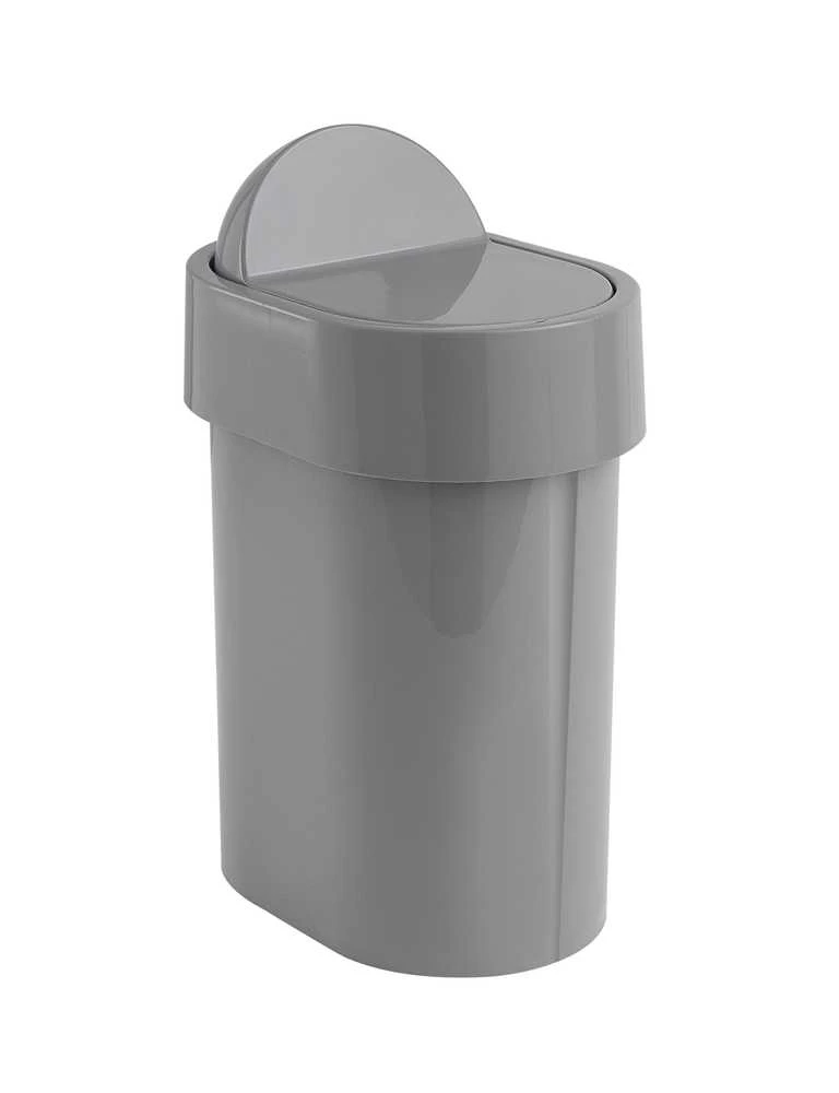 Atkritumu tvertne Gedy Junior - Grigio 8009 08, pelēka krās., 4.8 l, 34 cm x 21 cm