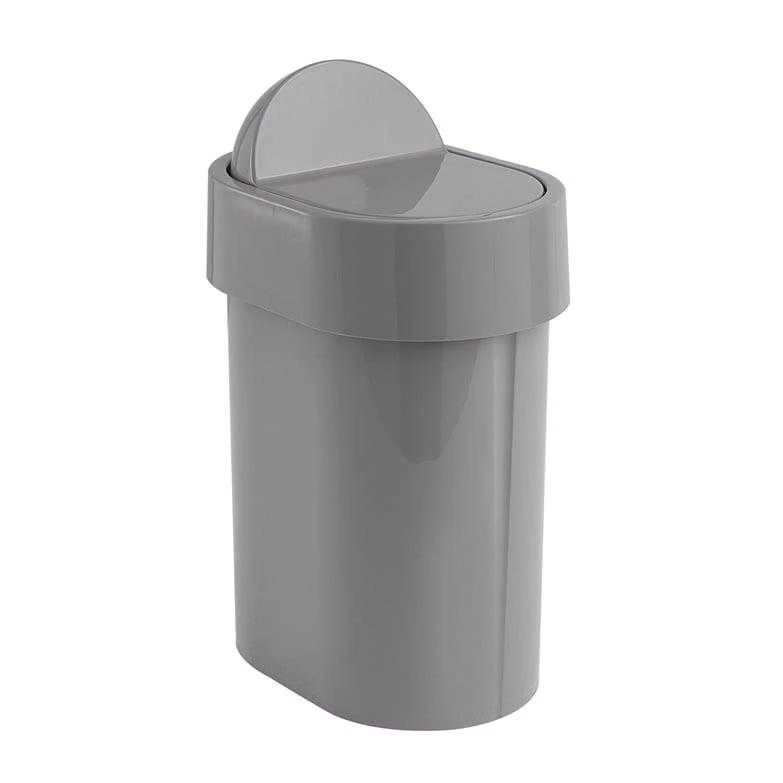 Atkritumu tvertne Gedy Junior - Grigio 8009 08, pelēka krās., 4.8 l, 34 cm x 21 cm