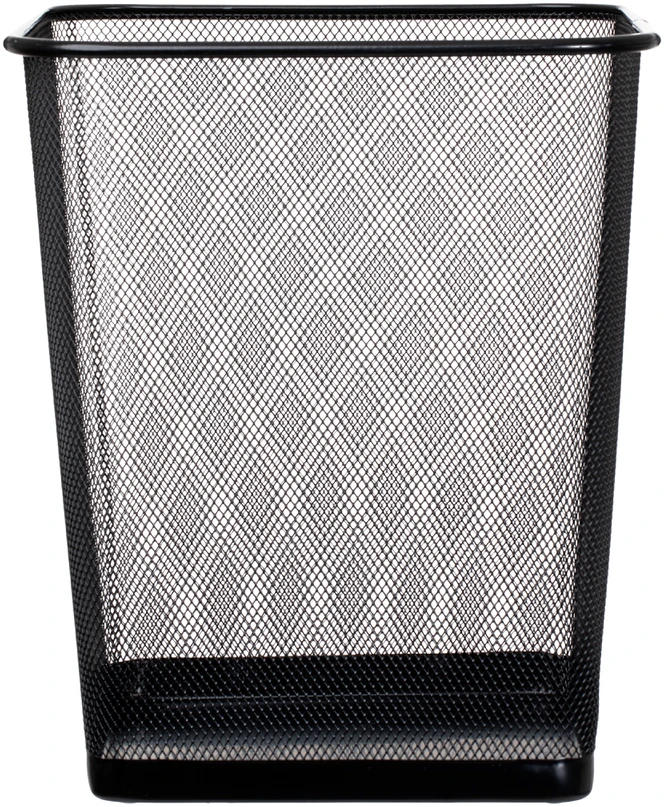 Kvadratinė šiukšliadėžė OKKO 68405, 20 l, juoda
