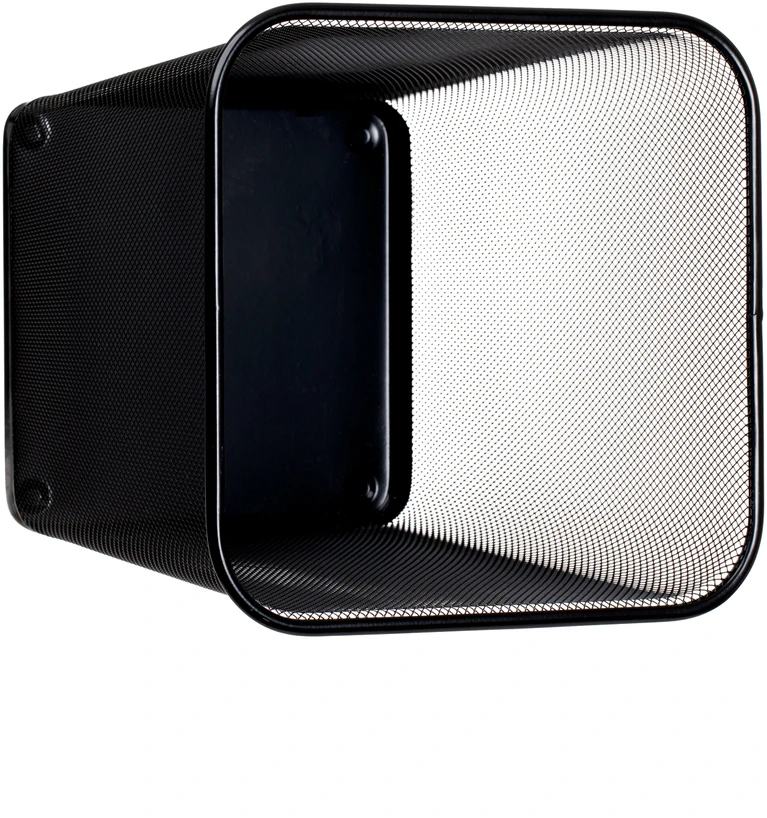 Kvadratinė šiukšliadėžė OKKO 68405, 20 l, juoda