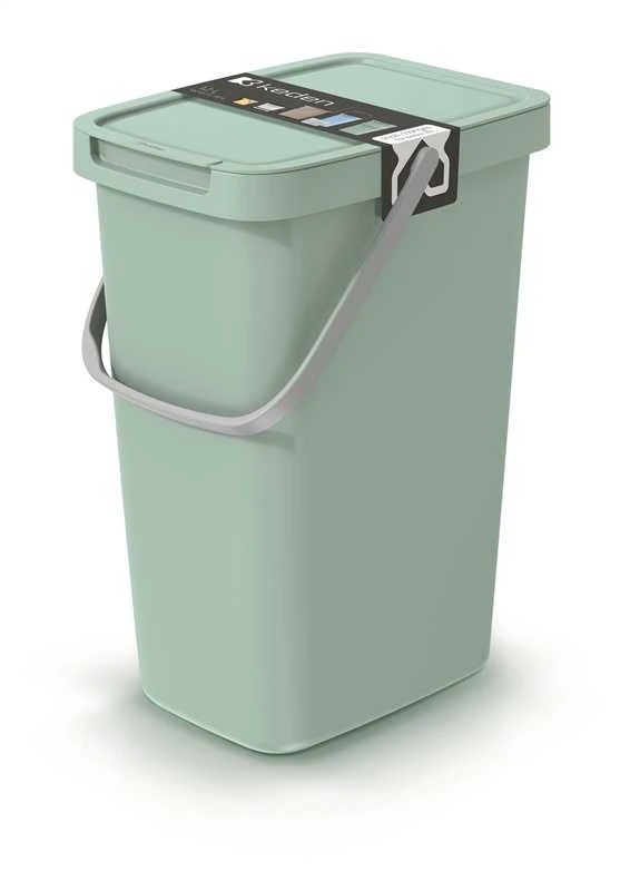 Atkritumu tvertne Prosperplast NHW12-5575C, 12 l l, zaļa krās.