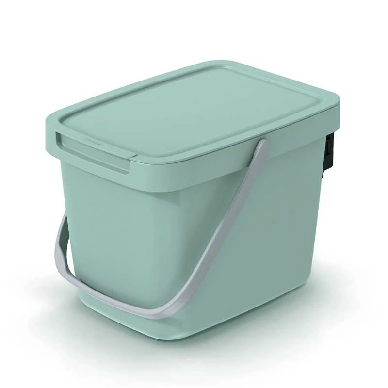 Šiukšliadėžė Prosperplast NHW6-5575C, 6 l l, žalia sp.