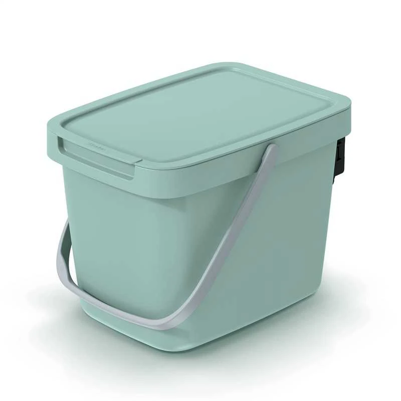 Šiukšliadėžė Prosperplast NHW6-5575C, 6 l l, žalia sp.