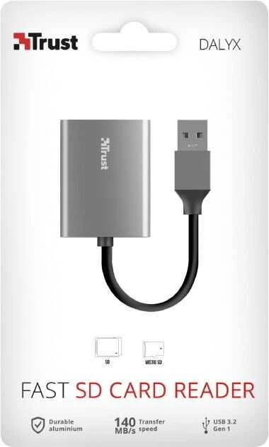 Atminties kortelė SKAITYTUVAS KORTELIŲ TRUST DALYX 24135 USB 3.2