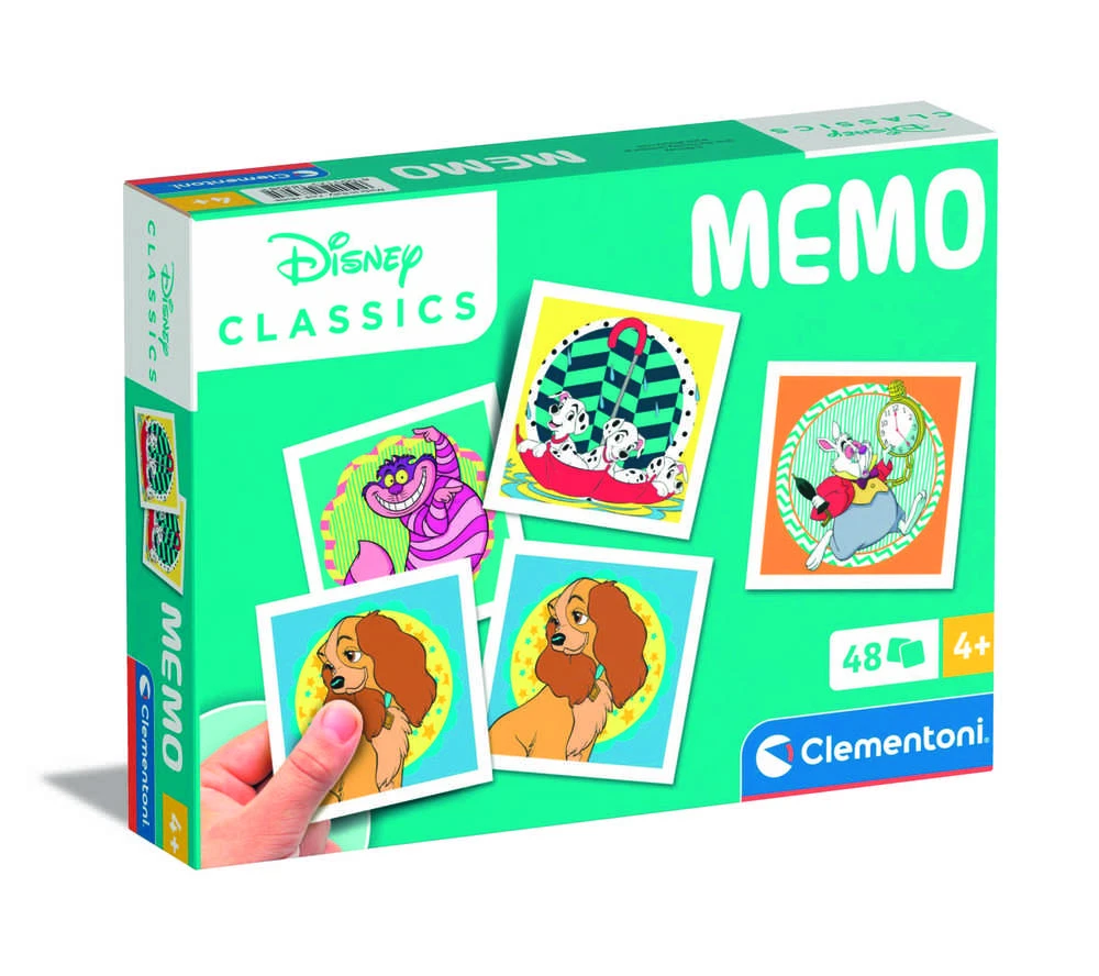 Lavin žaisl Clementoni Classic MEMO kortelės Classic 18308