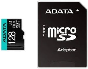 Atminties kortelė Adata Micro SDXC V30 PRO, 128 GB, 100 Mb/s - 80 Mb/s