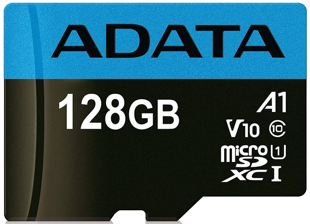 Atminties kortelė Adata Micro SDHC C10 Premier Adata, 128 GB, 85 Mb/s - 25 Mb/s