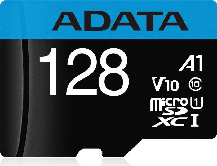 Atminties kortelė Adata Micro SDHC C10 Premier Adata, 128 GB, 85 Mb/s - 25 Mb/s