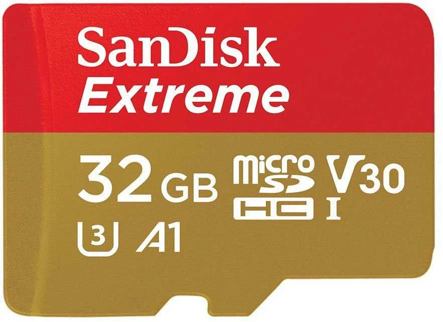 Atminties kortelė Atmiņas karte SanDisk, 32 GB, 100 Mb/s - 60 Mb/s