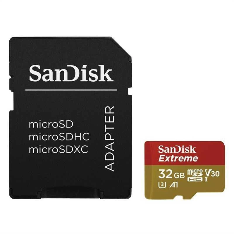 Atminties kortelė Atmiņas karte SanDisk, 32 GB, 100 Mb/s - 60 Mb/s