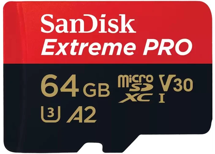 Atminties kortelė SanDisk Extreme PRO microSDXC™ UHS-I CARD, 64 GB