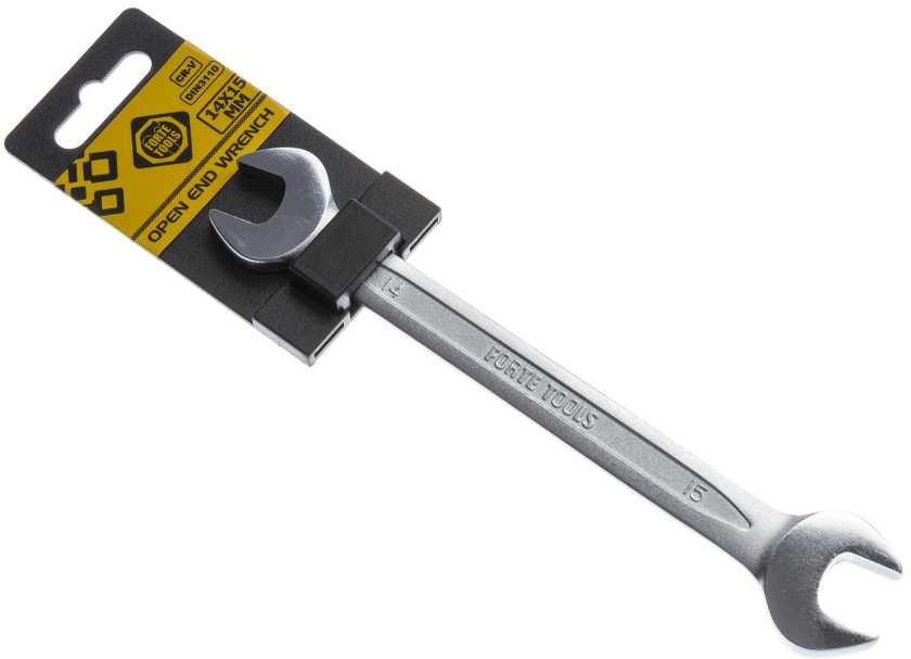 Raktas Forte Tools DIN3110, 412-1010, 185 mm, 14 - 15 mm