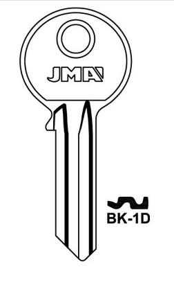 Atslēgas sagatave JMA BK-1D. 5 gab.