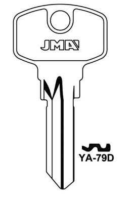 Atslēgu izejmateriāls Jma YA-79D, 1 gab.