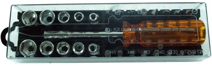 Atsuktuvo rinkinys BEAST 1/4 colio, 28 vnt.