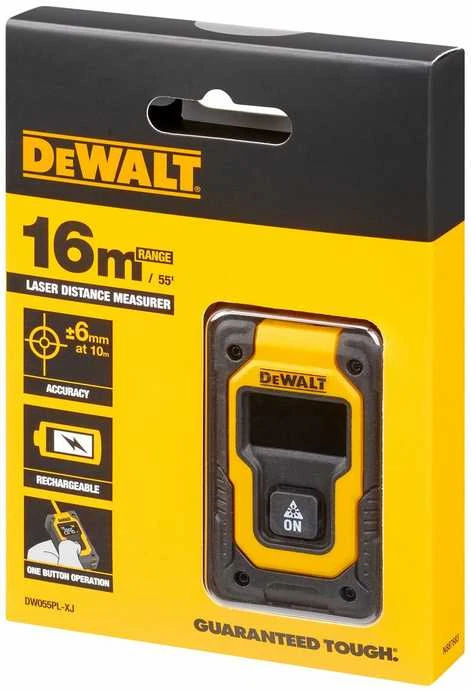 DeWalt kišeninis lazerinis atstumų matuoklis DW055PL