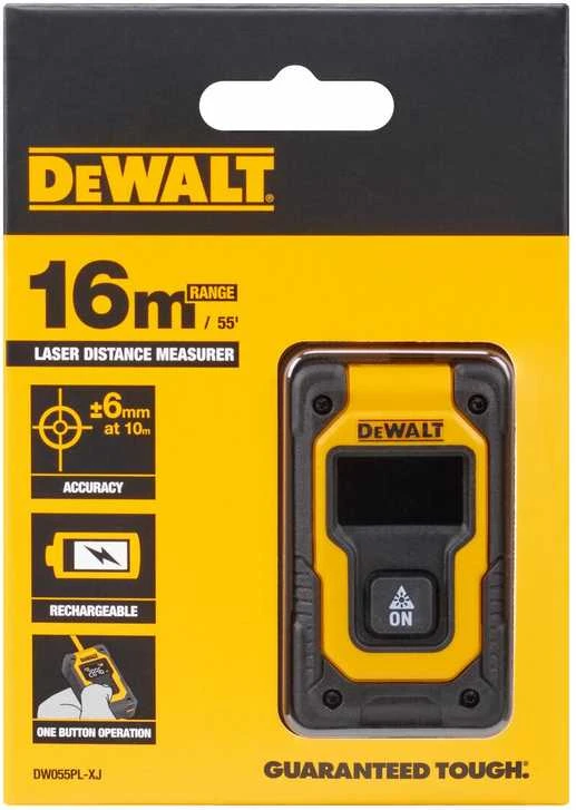 DeWalt kišeninis lazerinis atstumų matuoklis DW055PL