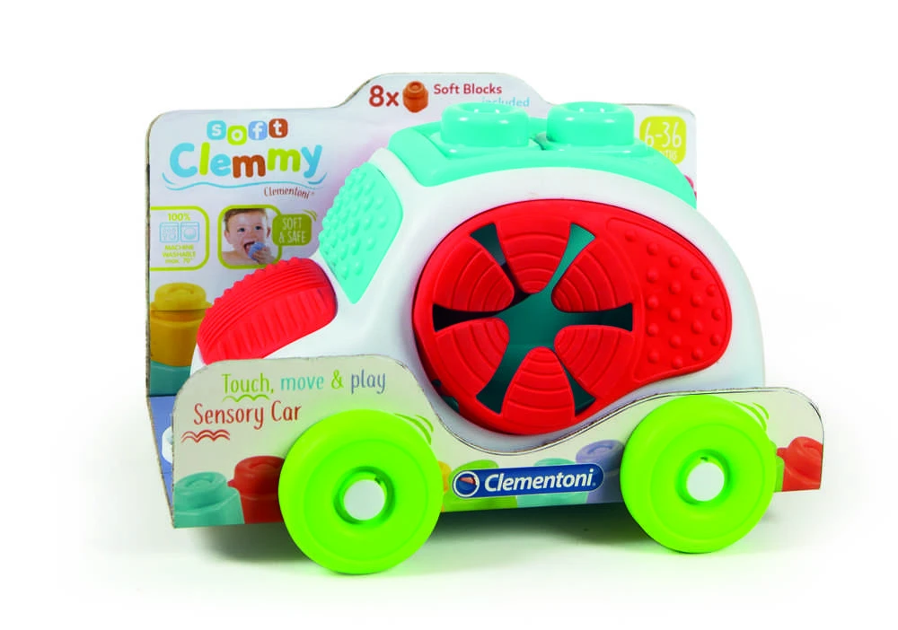 Lavinimo žaislas Clementoni Soft Clemmy Car