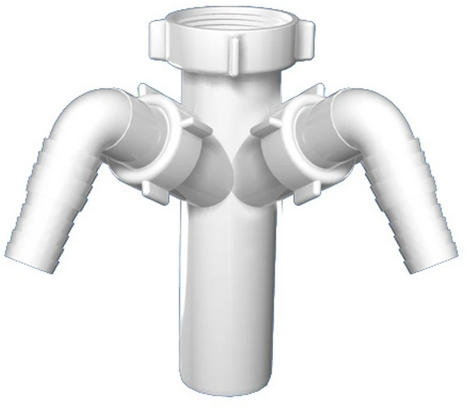 Ani Plast Ani_Plast Atšaka skalbimo mašinai ir indaplovei, 1 1/2x40mm