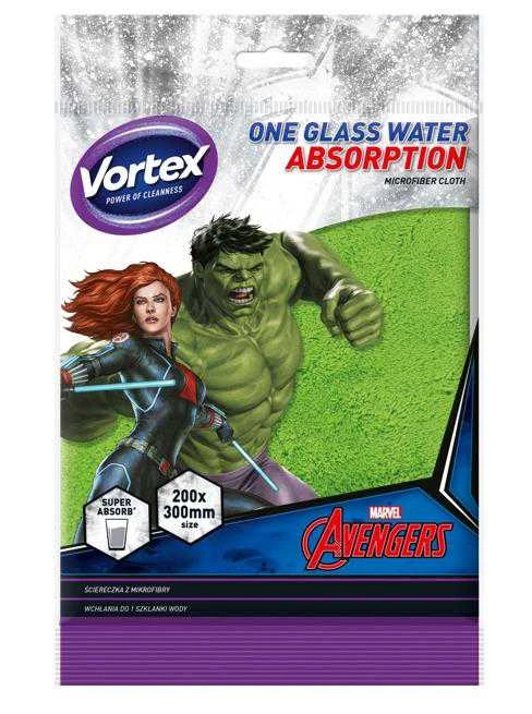Šluostė Vortex Shaggy Monster, geltona, virtuvei