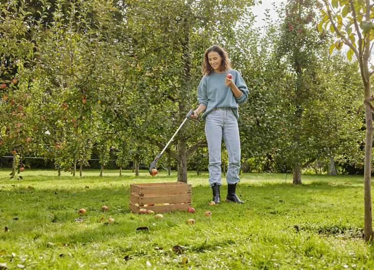 Gardena Šiukšlių rinktuvas "4 in 1", ergonomiškas griebtuvas įvairiems darbams