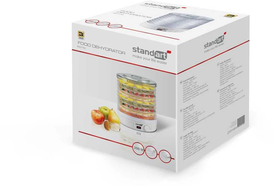 Kirptuvas Standart FOOD DEHYDRATOR FD770 STANDART 4.5L