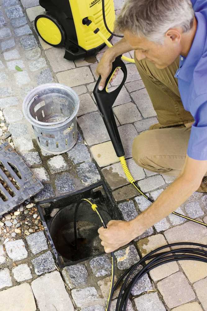 Aukšto slėgio žarna vamzdžių valymui Karcher, 15 m