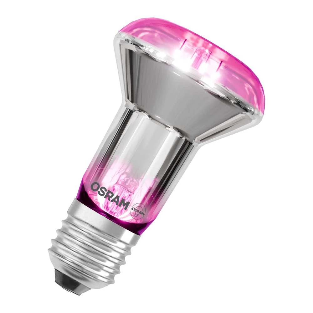 Augalų auginimo lemputė Osram LED, R63, 1300 °K, E27, 7.5 W, 140 lm