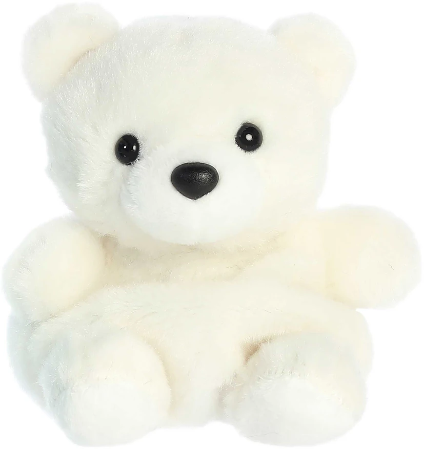 AURORA PALM PALS Pliušinis poliarinis lokys, 12 cm