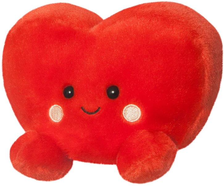 AURORA PALM PALS Pliušinė širdelė, 12 cm