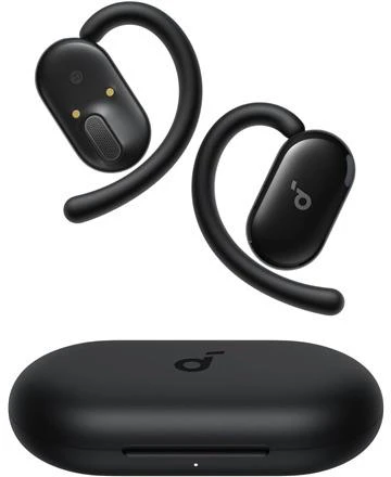 Anker „Soundcore v20i“ atviros „Bluetooth“ ausinės, juodos
