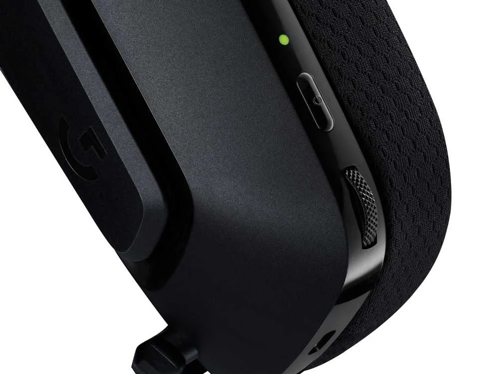 Logitech G535 Lightspeed belaidės ausinės žaidimams, Juodos spalvos