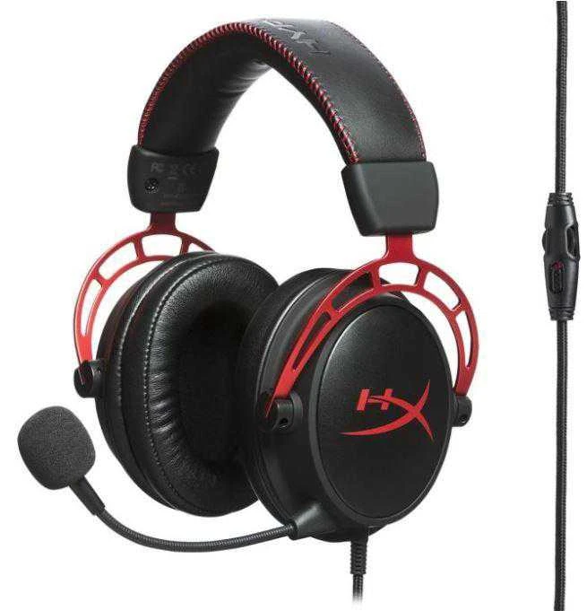 Žaidimų ausinės HyperX Cloud Alpha, Juodos