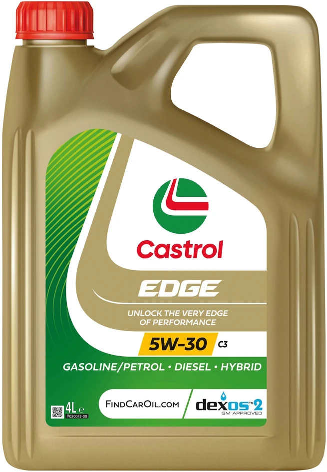 Auto dzinēja eļļa Castrol Edge Titanium FST C3 5W - 30, sintētiskais, 4 l
