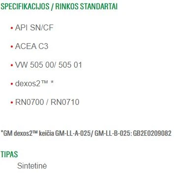 Automobilio variklio tepalas Castrol Edge, 5W-30, 4 l