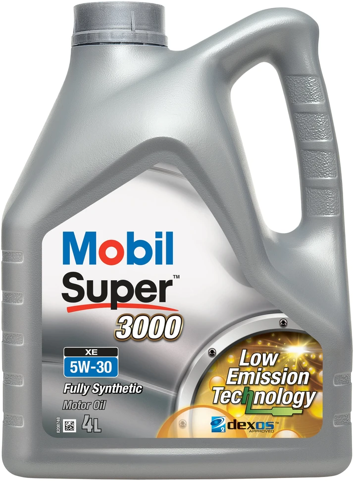 Automobilio variklio tepalas Mobil Super 3000 XE 5W - 30, sintetinis, 4 l