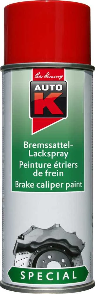 Auto_K Dažai stabdžių detalėms Auto K 1233074, raudona, 400 ml