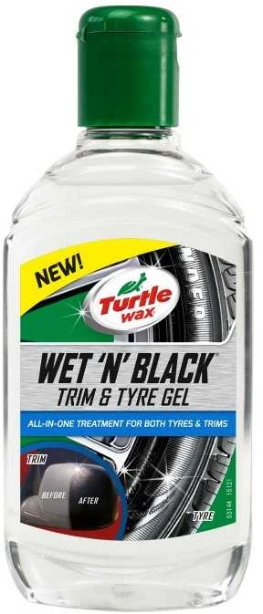 Turtle Wax Wet´n Juodas Trim & Tyre - Gel - 300 ml.
