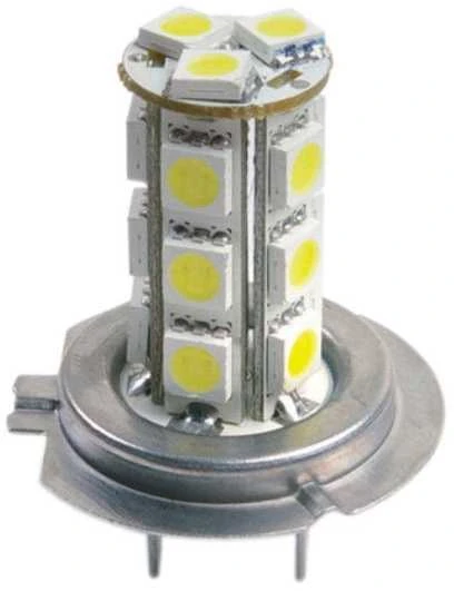 Bottari Lemputė LED H7 18SMD 5050 balta, 1 vnt