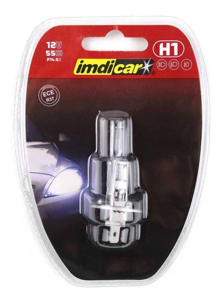 Automobilio lemputė IMDICAR H1, 12 V, 55 W