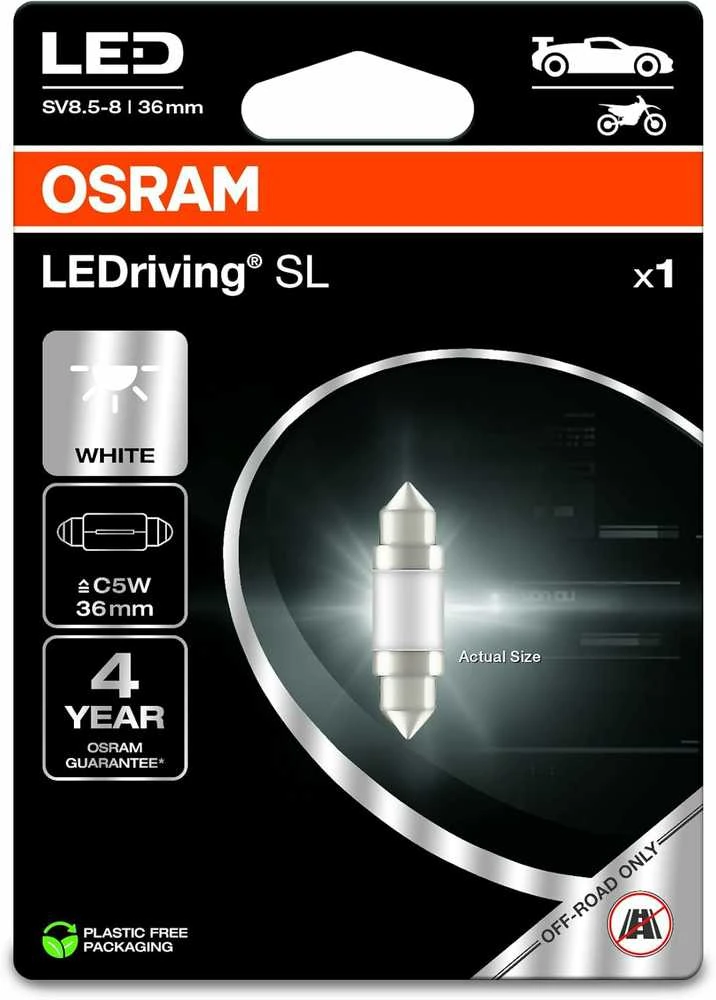 Osram LEMP AUT LED AUTO C5W 12V