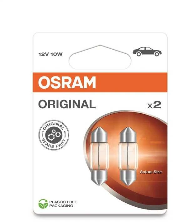 Automobilio lemputė Osram 6438-2BL, kaitrinė, skaidri sp., 12 V