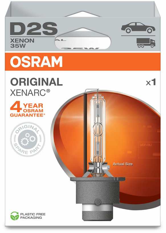 Osram LEMP AUTXENON 35W P32D-2 4X1 2B