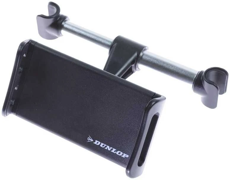 Dunlop - Laikiklis automobilinis ir zagłówek na smartfon / planšetinis kompiuteris 12-21 cm