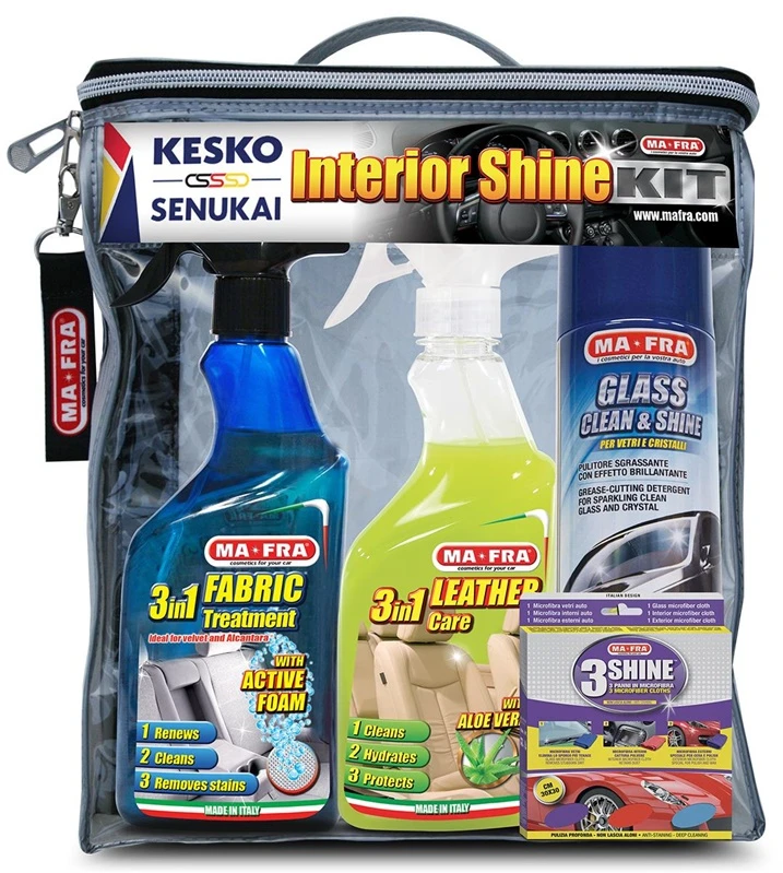 Automobilio valiklių komplektas su šluostėmis Ma-fra, 0.5 l