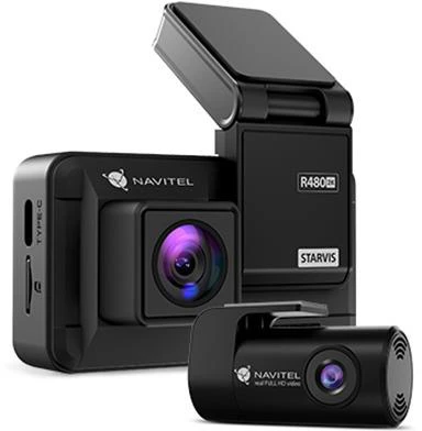 Auto videoreģistrators ar 2 kamerām Navitel R480 2K