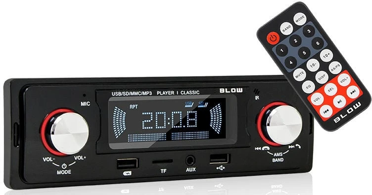 Automagnetola Automobilinė magnetola Blow AVH CLASSIC BLOW