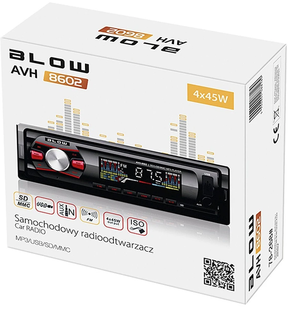 Automagnetola Automašīnas magnetola Blow AVH-8602
